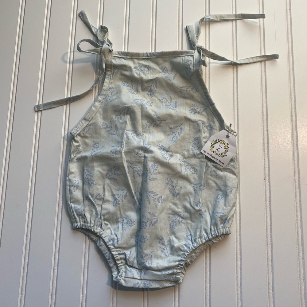 Handmade Etsy Shop Floral Romper